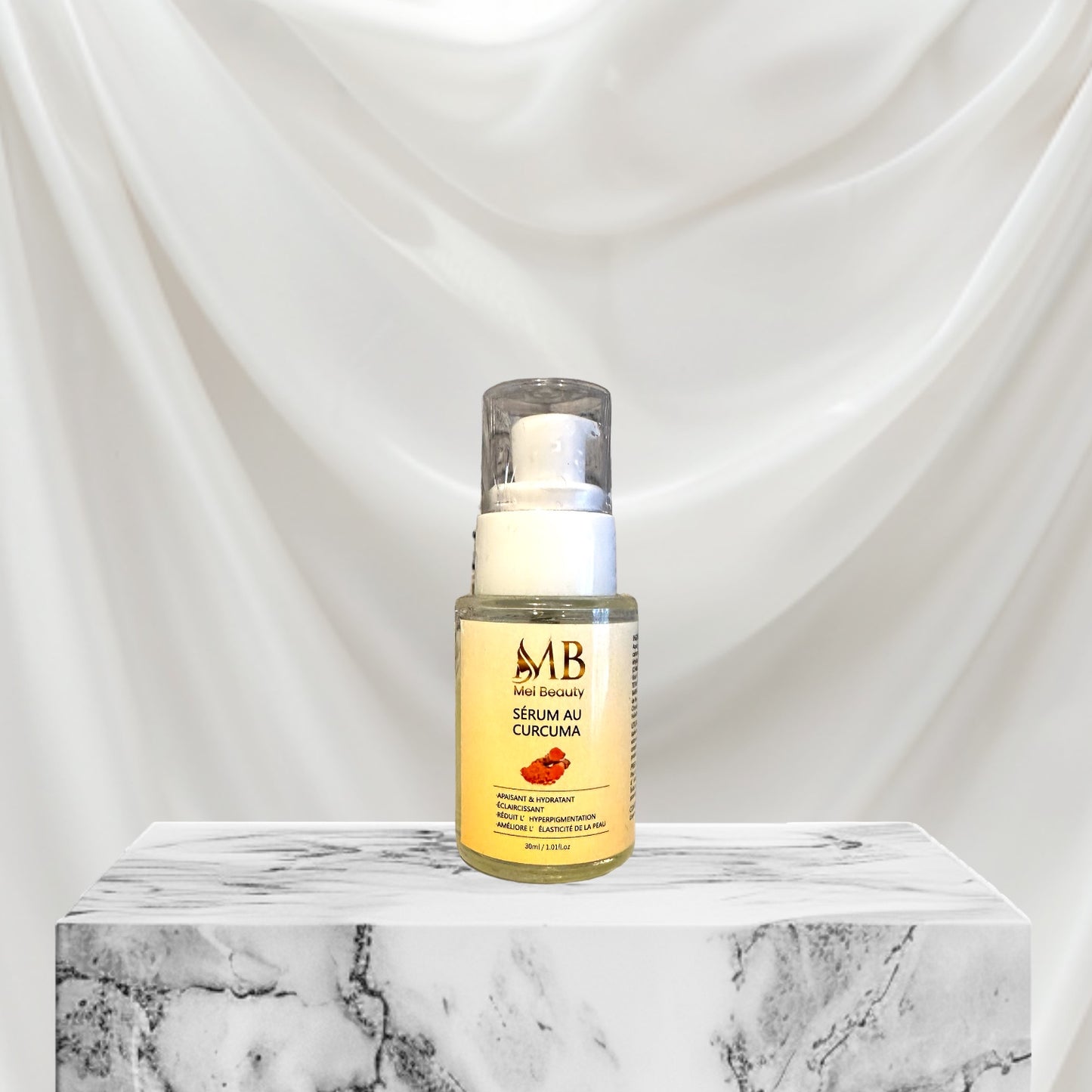 Sérum visage au Curcuma