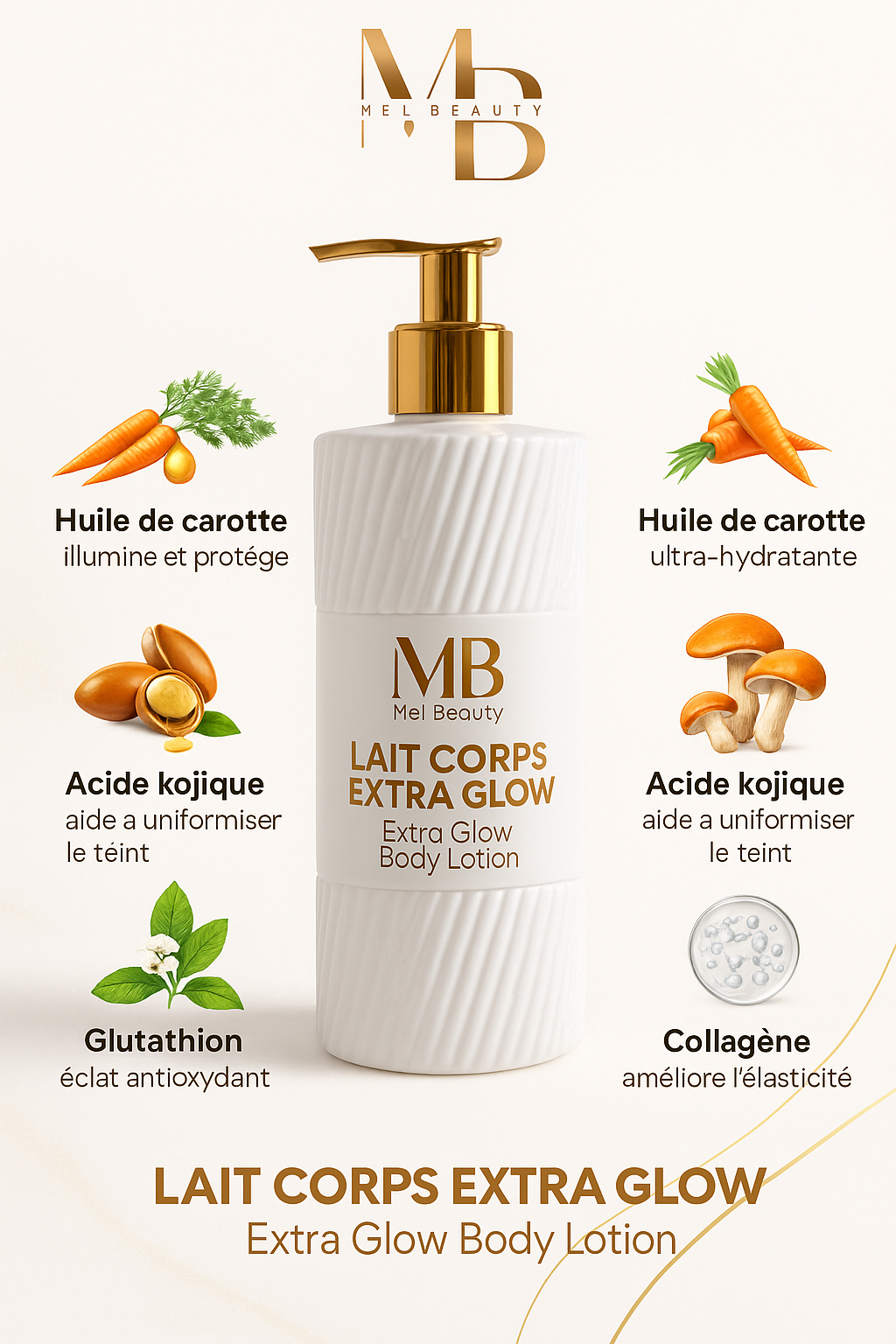 Lait Corps Extra Glow