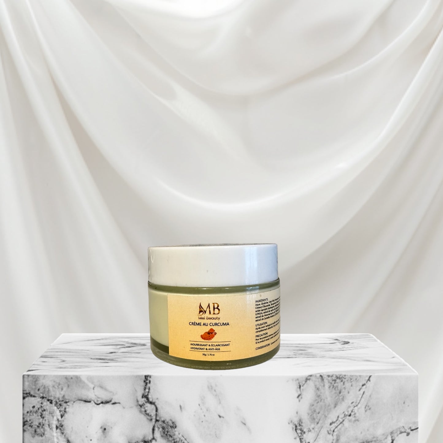 Crème Visage au Curcuma