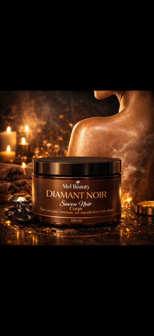 DIAMANT NOIR Savon Noir Corps