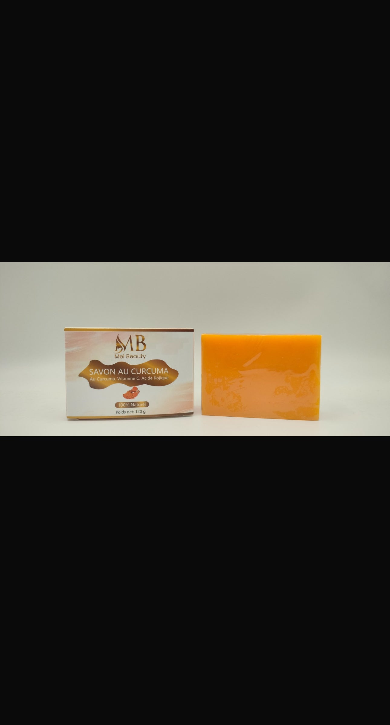 Savon Visage et Corps au Curcuma et Kojique Acide
